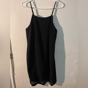 Banana Republic little black dress spaghetti straps
